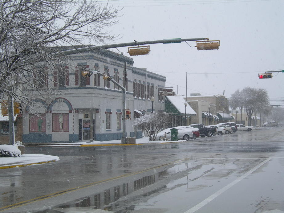 Killeen, TX: last snow of 2009