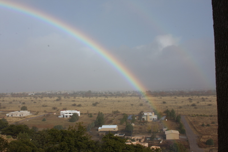 Sierra Vista, AZ: Rainbow over Ramsey