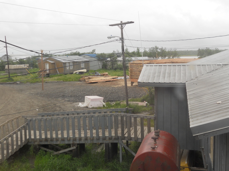 Emmonak, AK Building Made Out of Driftwood photo, picture, image