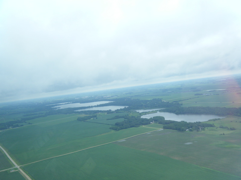 Fairmont, MN: aerial view of fairmont lakes