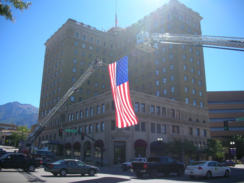 Ogden, UT Ogden's Ben Lomond Suites Historic Hotel during the 2010 9/