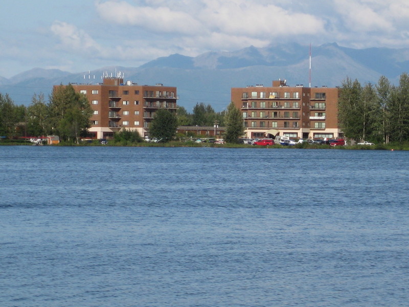 Anchorage, AK Lakeshore Condos on Lake Hood photo, picture, image