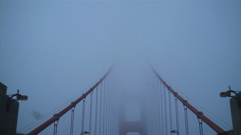 San Francisco, CA: Leaving San Francisci via Golden Gate Bridge