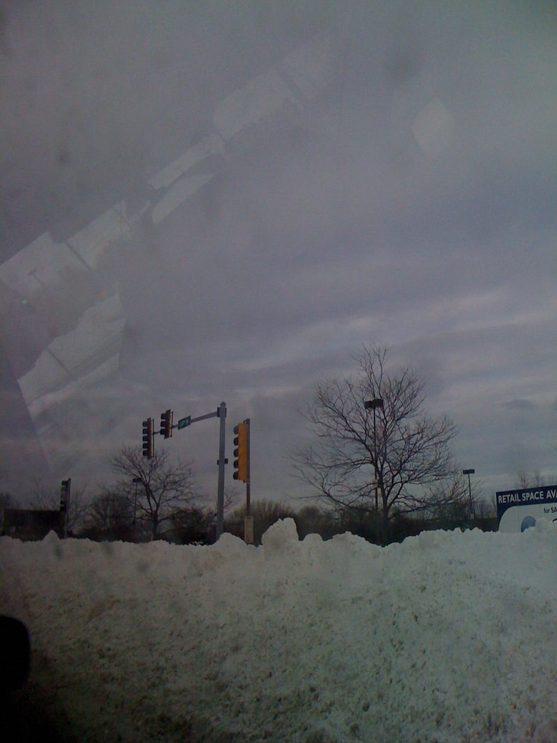 Carol Stream, IL: Snow.