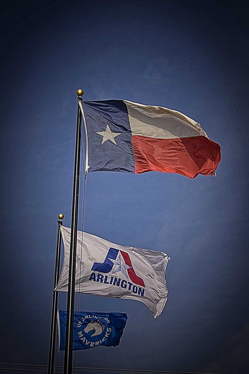 Arlington, TX: Flags over Arlington - by Pat Rutland