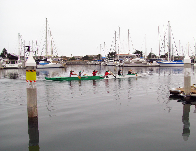 Oxnard, CA: Rowing in Channel Islands Harbor