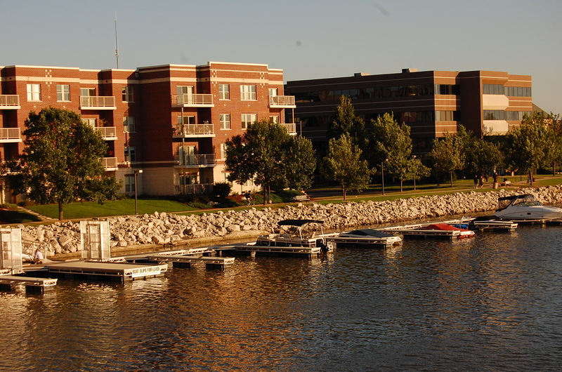 Green Bay, WI East Side Along the Fox River photo, picture, image