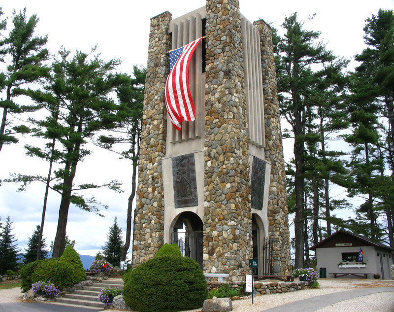 Rindge, NH: Bell Tower, Cathedral of the Pines, Rindge NH