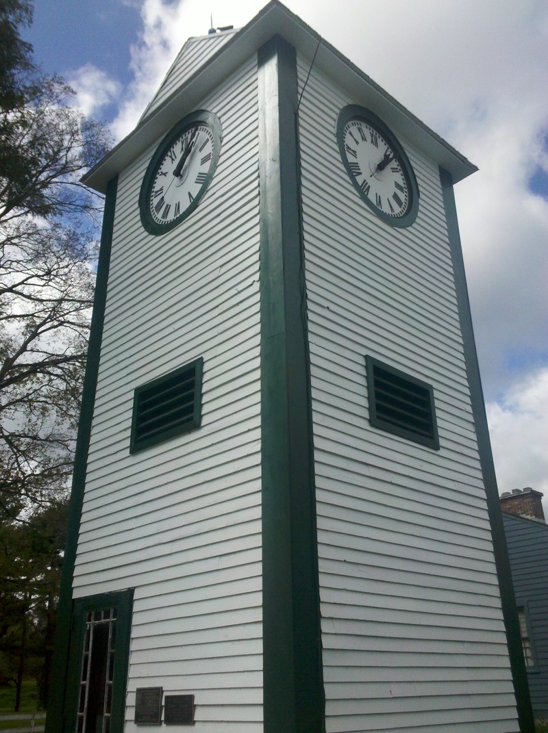 Pike, NY old clock tower in the fair grounds 2011 photo, picture