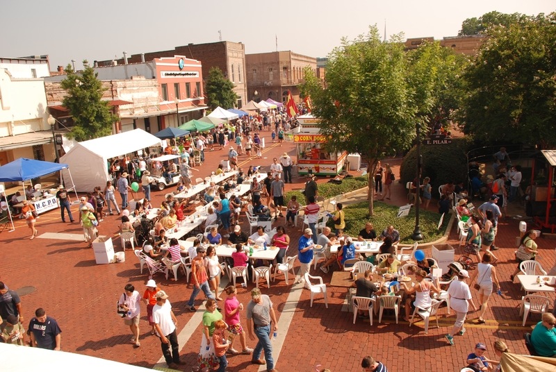 Nacogdoches, TX 2011 Texas Blueberry Festival downtown Nacogdoches