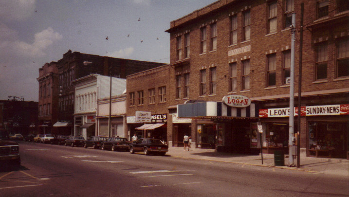 Logan, OH: Downtown Logan, taken some time in 80s or 90s
