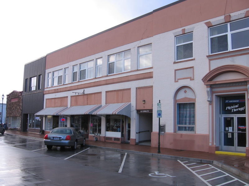 Castle Rock, WA One of the first brick buildings in Castle Rock, WA