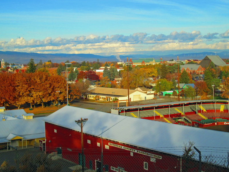 Ellensburg, WA: Central Washington University from Craig's Hill