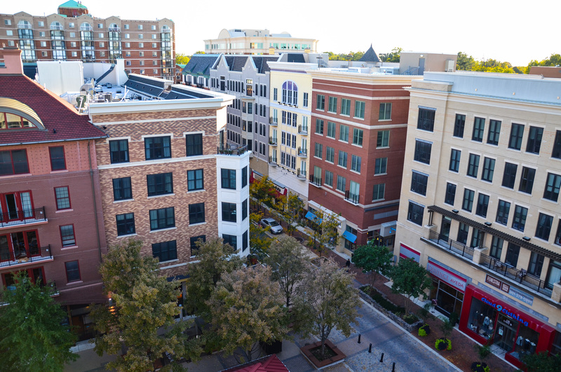 Rockville, MD: Rooftop view of Rockville Town Square