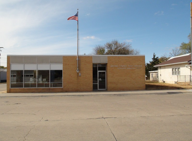 Atkinson, NE US Post Office Atkinson Nebraska photo, picture, image