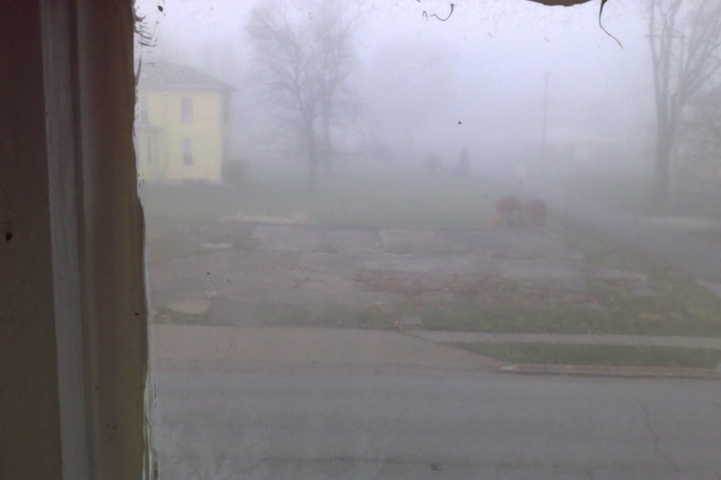 Mendon, IL: Foggy Morning from the Home of 202 W. Collins St.
