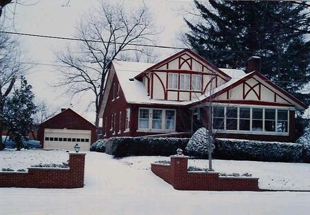 Poseyville, IN : Home built in 1919 in Poseyville; located at 45 N. Cale Street