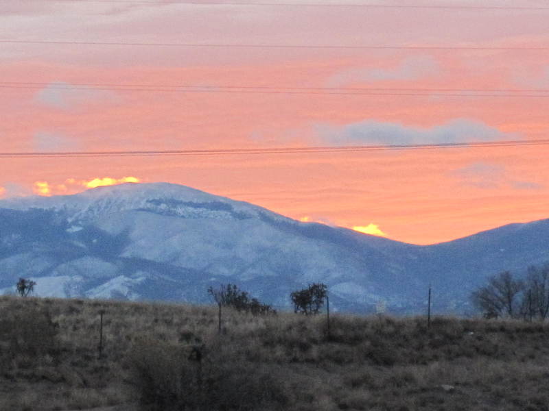 El Rancho, NM Looking North East from El Rancho, NM photo, picture