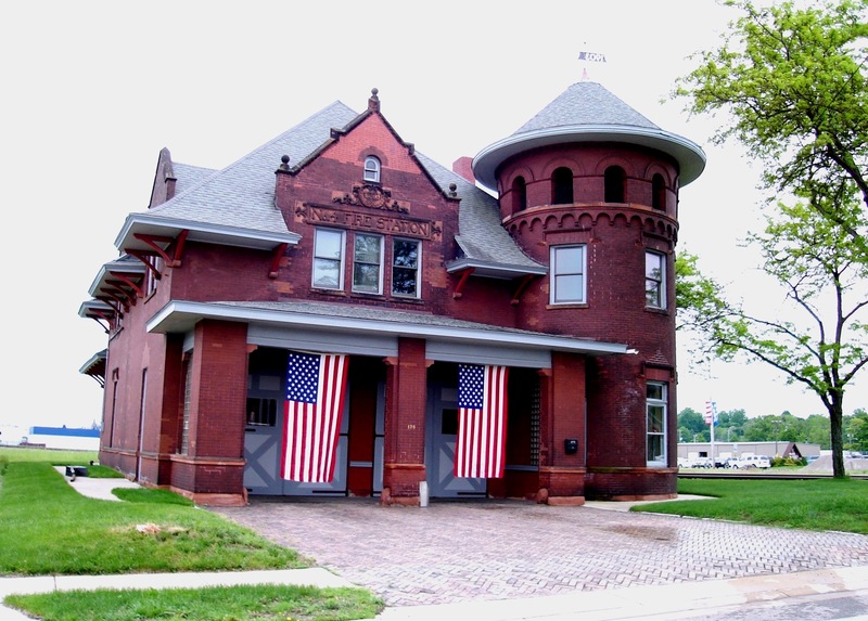Battle Creek, MI: Battle Creek Historic No.4 Fire Station - Built 1903