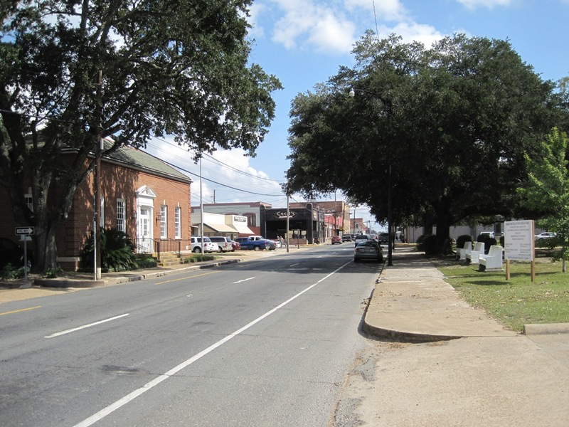 De Ridder, LA First Street looking East DeRidder photo, picture