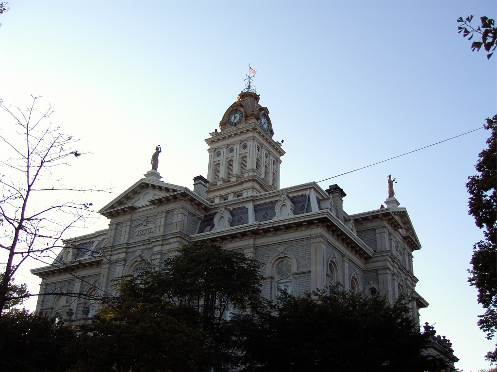 Newark OH : Courthouse Downtown Newark Ohio photo picture image