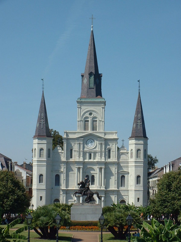 New Orleans, LA: Jackson Square Cathedral in the French Quarter