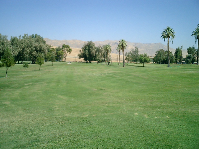 Bakersfield, CA: Bakersfield Skyline from the Kern River Golf Course