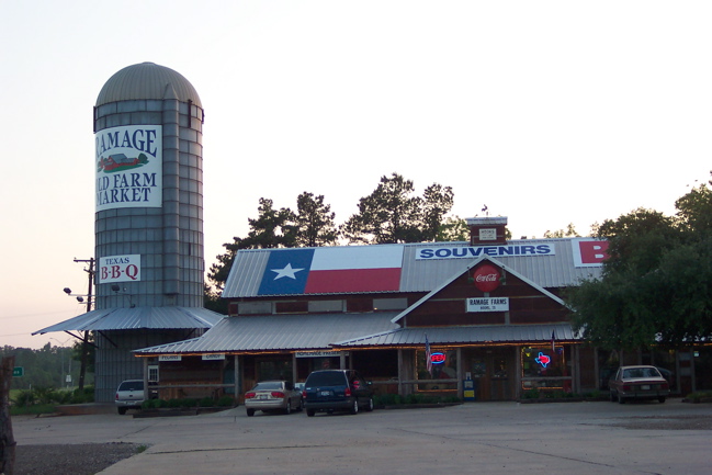 Hooks, TX: Ramage Farms Restaurant - Main Street and I-30, Hooks Texas