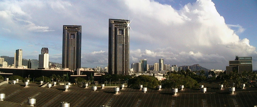 Honolulu, HI : Honolulu downtown