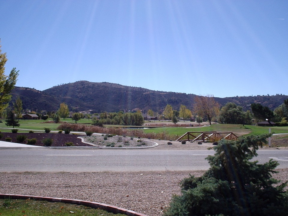 Bear Valley Springs, CA View across golf course in midOctober photo