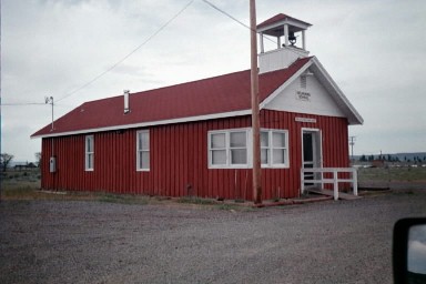 Alturas, CA : One room schoolhouse - Delmorma- Closed Now as a school -Alturas