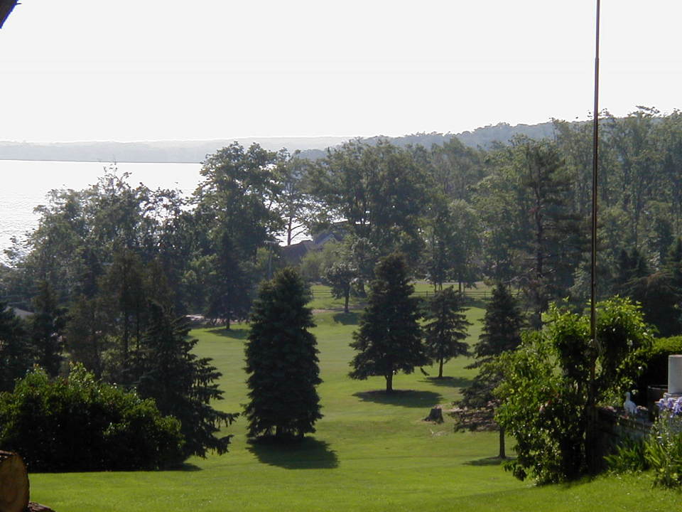 Sodus, NY: Sodus Bay Heights Golf Course - view of Sodus Bay