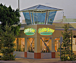El Segundo, CA : Good Stuff Restuarant located on the corner of Grand Ave and Richmond ST