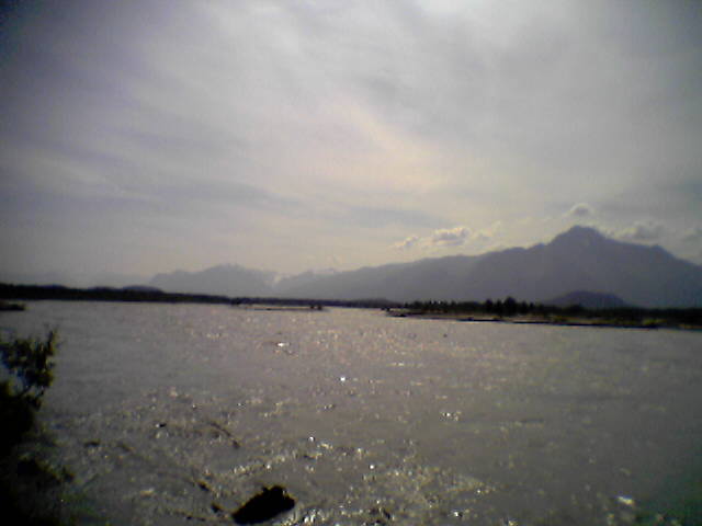 Palmer, AK : Matanuska river & pioneer peak photo1 in July 04