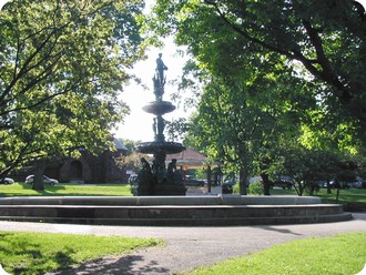 St. Albans, VT: Taylor Park, in the town center
