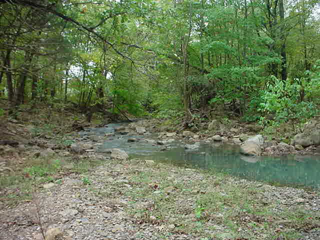 Clarksville, AR: A creek in the northren part of county