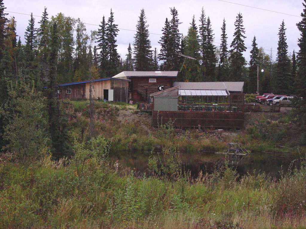 Two Rivers, AK: Two Rivers Lodge, the local restaurant