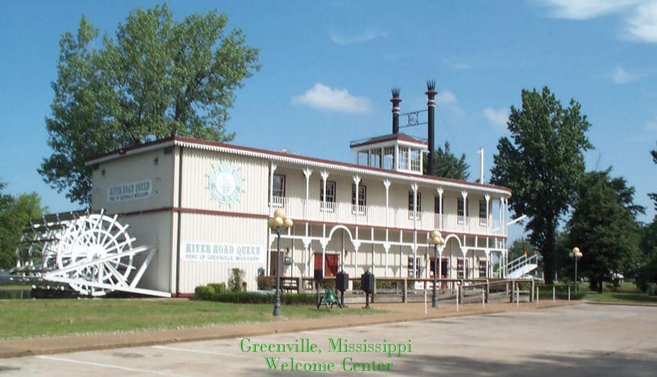 Greenville, MS: Welcome Center on 82 Approach from Arkansas