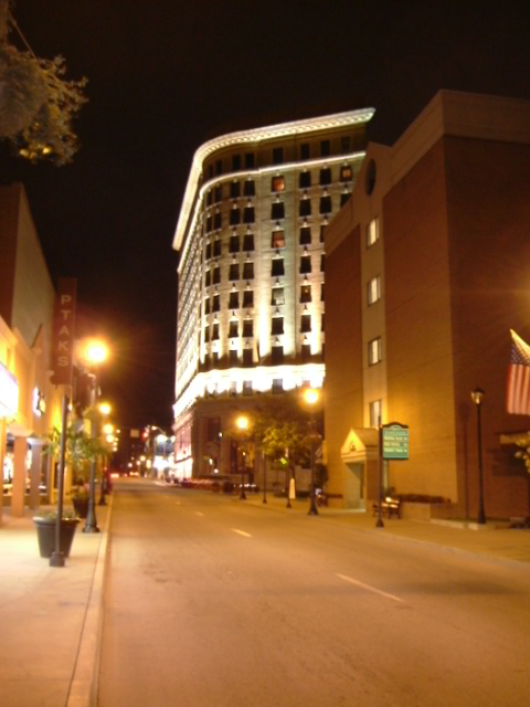 Uniontown, PA: Main Street in Uniontown after renovations by Joe Hardy