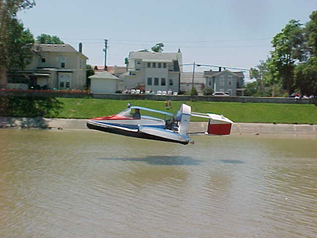 Troy, OH : Troy has hovercraft races on the Great Miami River each