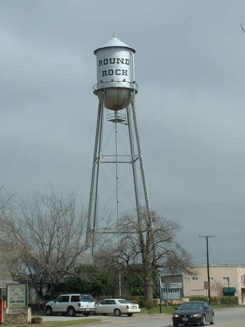 Round Rock, TX: Old Water Tower