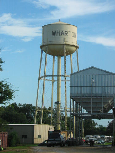 Wharton, TX: Water Tower, Wharton, Texas