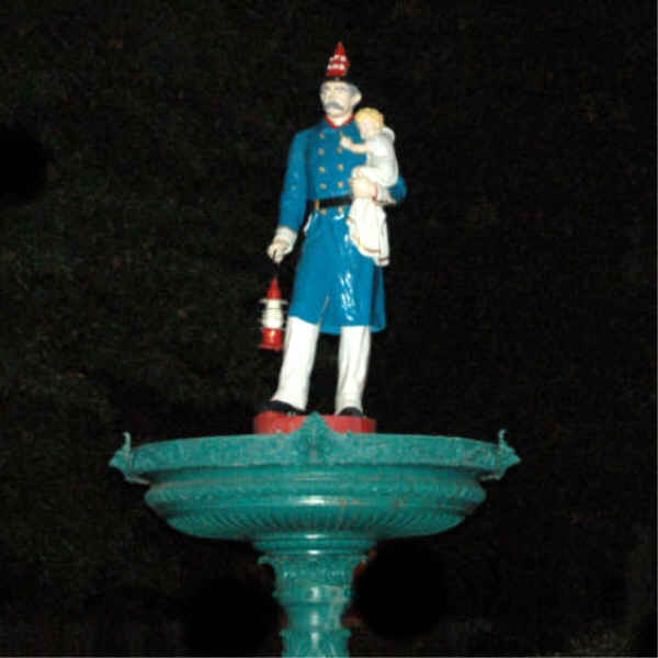 Owego, NY : Firemans Fountian in the Court Sq Owego,NY 13827r