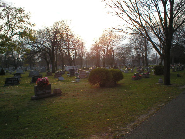 Sturgis, MI: A view of the gorgeous sun from the local Cemetary