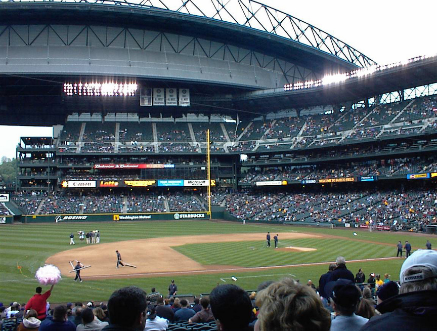 Seattle, WA: Inside Safeco Field (Mariners Game)