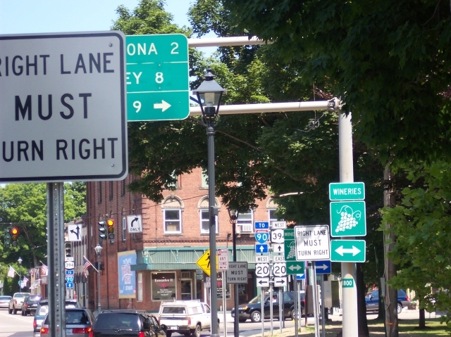 Westfield, NY: Westfield traffic