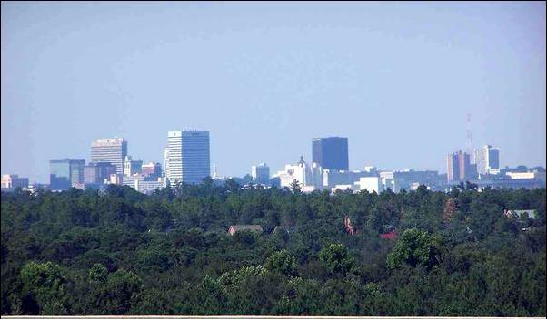 Columbia, SC : From Interstate I-77