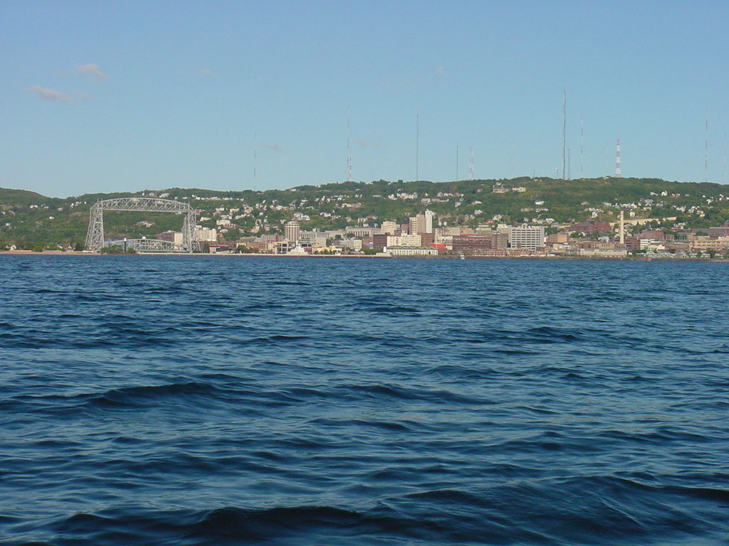 Duluth, MN: Duluth Skyline from Lake Superior