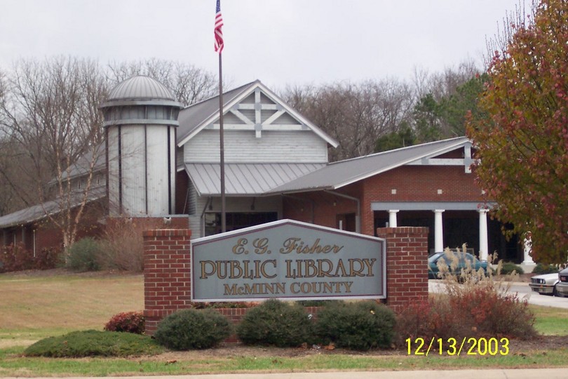 Athens, TN: E. G. Fisher Library in Athens, TN