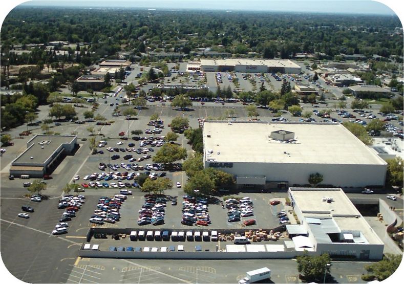 Citrus Heights, CA: Sears at Sunrise Mall (from model airplane)
